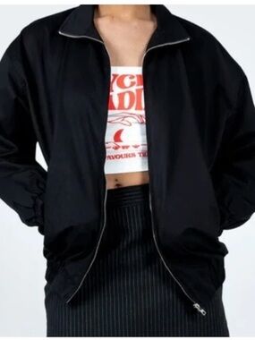 Princess Polly Zachariah Jacket in Black Lightweight